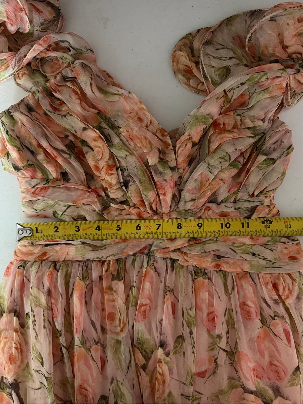 ASTR The Label Fritillaria Floral Maxi Dress with cut outs - Picture 6 of 6